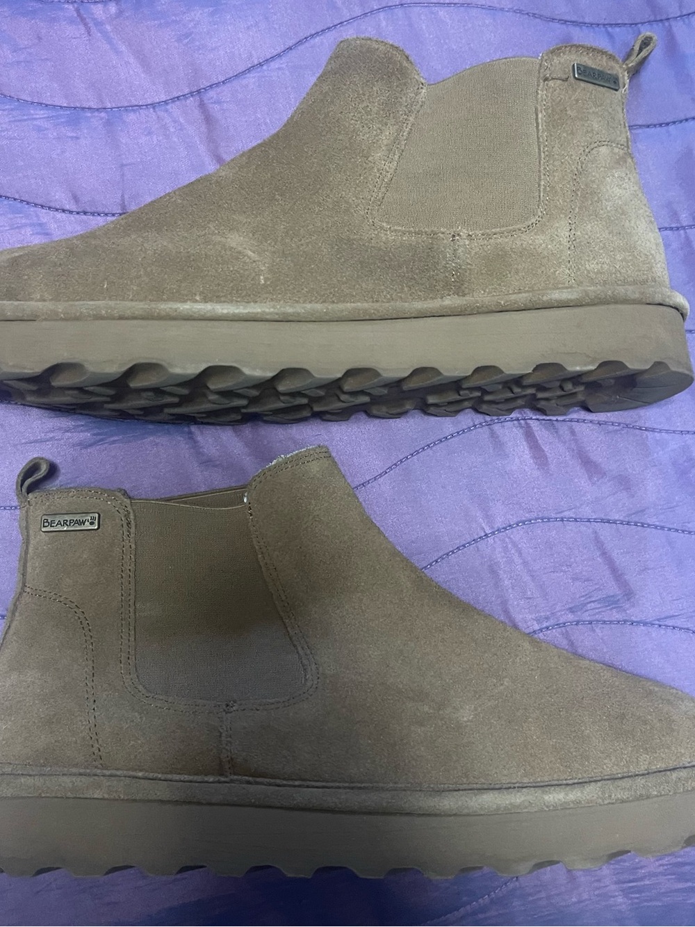BearPaw Men’s Brown Suede Boot